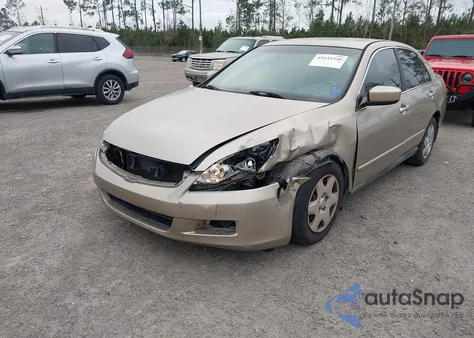 2006 Honda Accord 2.4 Lx из США, поврежденный, VIN 3HGCM56456G707870